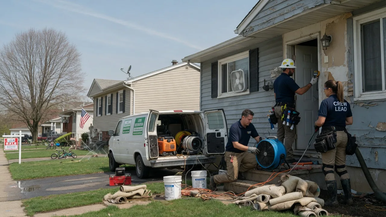 Flood Cleanup in Scottsburg, IN near me